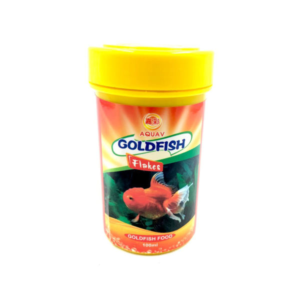 Imagen de Alimento Para Pez AQUAV Goldfish Escamas 100 ml