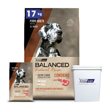 Imagen de Alimento Vitalcan Perro BALANCED Adulto Cordero 15 + 2 Kg + Regalo