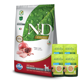 Imagen de Alimento NYD Perro Prime Adulto Medium Raza Mediana 10,1 kg + Regalo