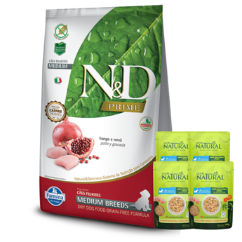 Imagen de Alimento NYD Perro Prime Cachorro Medium Raza Mediana 10,1 kg + Regalo