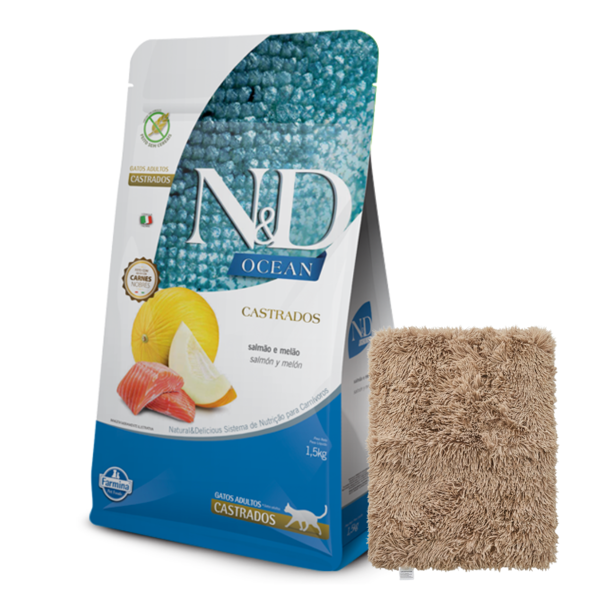 Imagen de Alimento NYD Ocean Gato Adulto Castrado 7,5 kg + Regalo