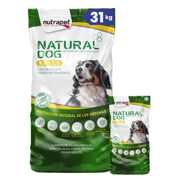 Imagen de Alimento NATURAL DOG Perro Adulto Combo 22 + 7 kg
