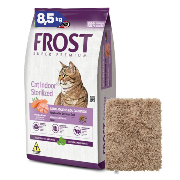 Imagen de Alimento FROST Gato Cat Indoor Castrado 7,5 kg + 1 kg + Regalo