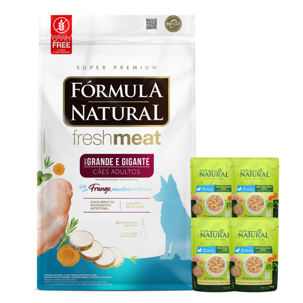 Imagen de Alimento FORMULA NATURAL Perro Fresh Meat Adulto Raza Grande 12 kg + Regalo