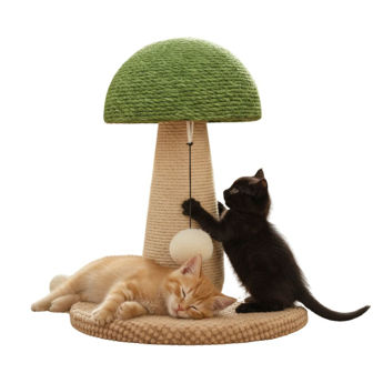 Imagen de Juguete Para Gato Rascador Hongo Chico LZZ01