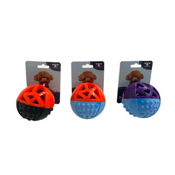 Imagen de Juguete Para Perro LILI MASCOTA Pelota Bicolor