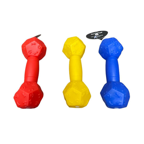 Imagen de Juguete Para Mascota LILI MASCOTA Mancuerna De Goma