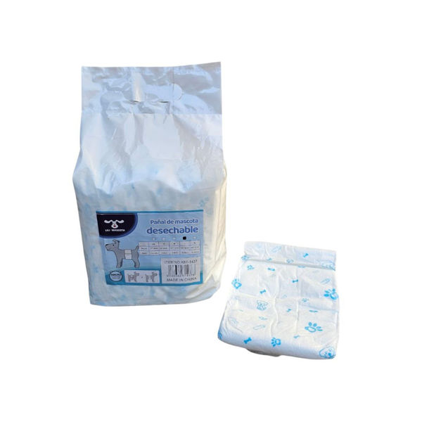 Imagen de Pañal Para Perro LILI MASCOTA Macho Talle XS - 12 Unidades