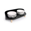 Imagen de Comedero M-PETS Doble Plato Altitud Urban Style