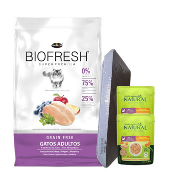 Imagen de Alimento BIOFRESH Gato Adulto Pollo 7,5 kg + Regalo