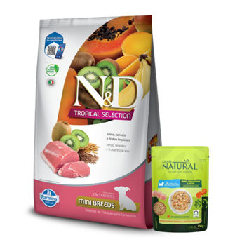 Imagen de Alimento NYD Tropical Perro Cachorro Mini Cerdo 2.5 Kg + Regalo