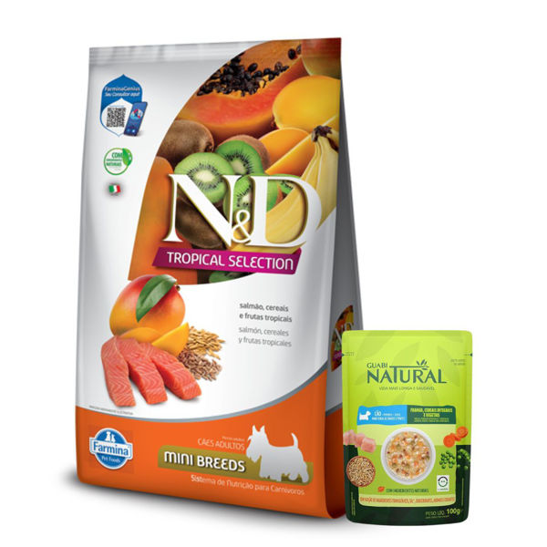 Imagen de Alimento NYD Tropical Perro Adulto Mini Salmón 2.5 Kg + Regalo