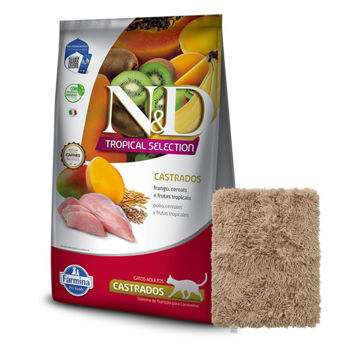 Imagen de Alimento NYD Tropical Gato Castrado Pollo 7 Kg + Regalo