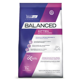 Imagen de Alimento BALANCED Gato Cachorro 2 Kg