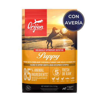 Imagen de Alimento ORIJEN Perro Cachorro 10.6KG / Con Avería