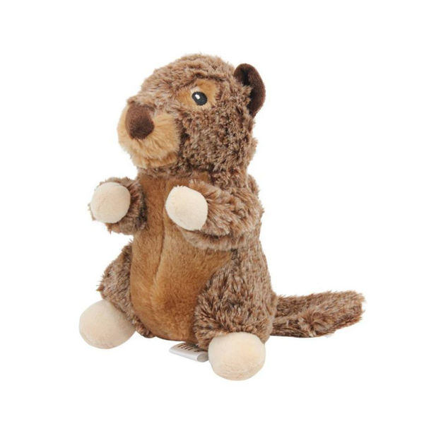 Imagen de Juguete Para Perro PEPITO Peluche Marmota Marrón