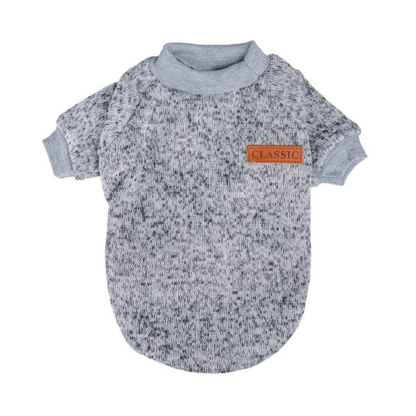 Imagen de Buzo Para Perro PEPITO Sweater Classic Gris - Talle XL
