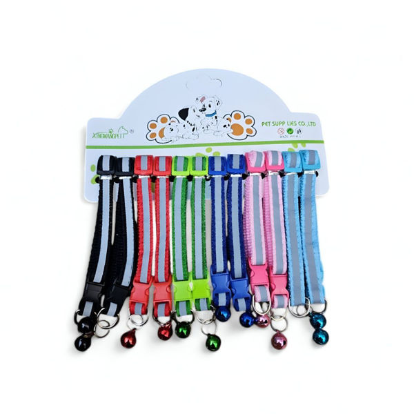 Imagen de Collar Para Perro Reflectivo Con Cascabel