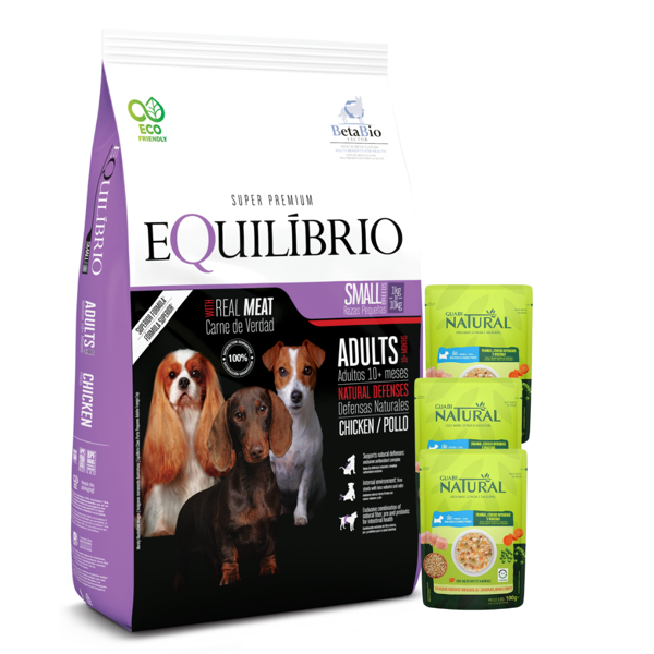 Imagen de Alimento EQUILIBRIO Perro Adulto Raza Pequeña 15 kg + Regalo