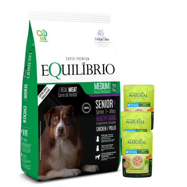 Imagen de Alimento EQUILIBRIO Perro Mature Senior 15 kg + Regalo