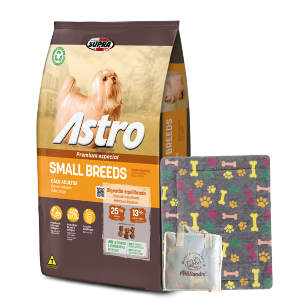 Imagen de Alimento ASTRO Perro Adulto Raza Pequeña Small Breeds 14 kg + Regalo