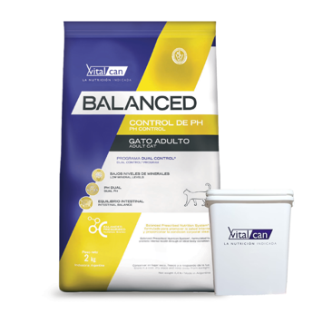 Imagen de Alimento VITALCAN BALANCED Gato Adulto Control de PH 7,5 kg + Regalo