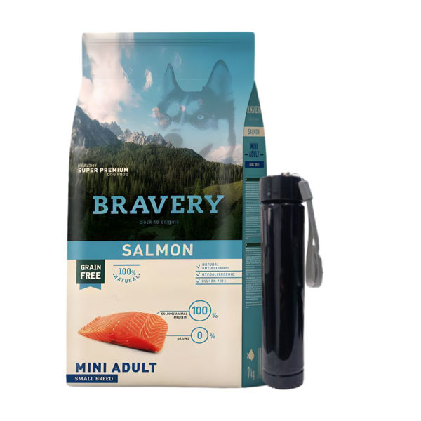 Imagen de Alimento BRAVERY Perro Adulto Mini Salmón 2 Kg + Regalo