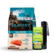 Imagen de Alimento BRAVERY Perro Cachorro Raza Mediana y Grande Salmón 4 Kg + Regalo