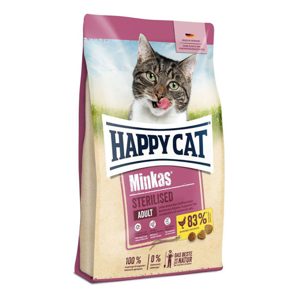Imagen de Alimento HAPPY CAT Minkas Gato Castrado Aves De Corral 4 Kg