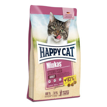 Imagen de Alimento HAPPY CAT Minkas Gato Castrado Aves De Corral 4 Kg