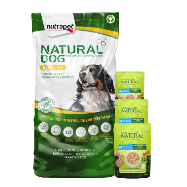 Imagen de Alimento NATURAL DOG Perro Adulto 22 kg + Regalo
