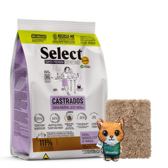 Imagen de Alimento SELECT BY MONELLO Gato Adulto Castrado 7 kg + Regalo