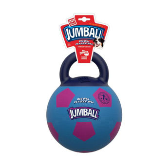 Imagen de Juguete Para Perro GIGWI Jumball Pelota Fútbol Talle L - Azul
