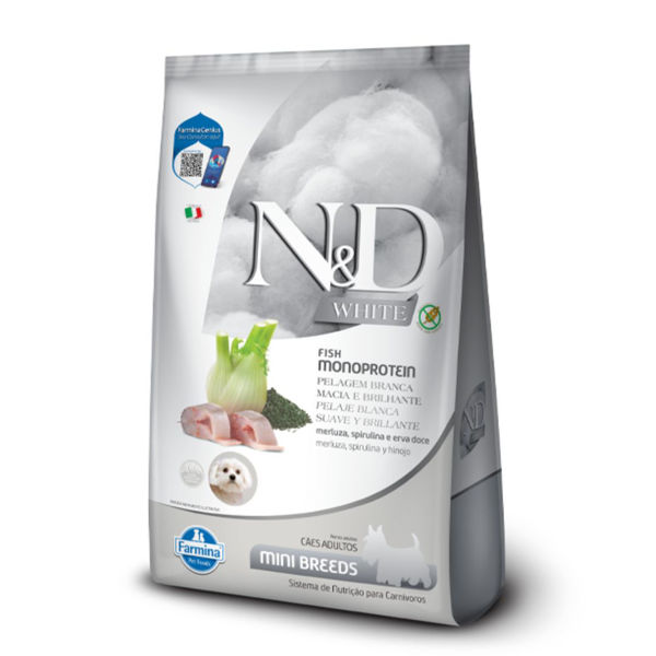 Imagen de Alimento NYD White Perro Adulto Raza Pequeña y Mini 2 kg