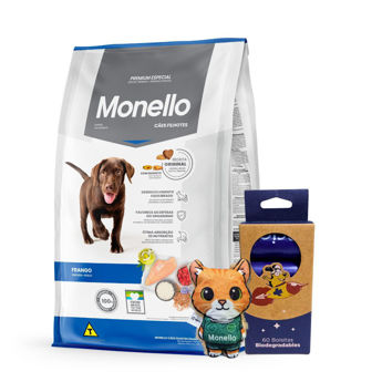 Imagen de Alimento MONELLO Perro Cachorro Sabor Pollo 7 kg + Regalo