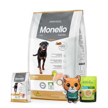 Imagen de Alimento MONELLO Perro Adulto Sabor Pollo 15 kg + Regalo