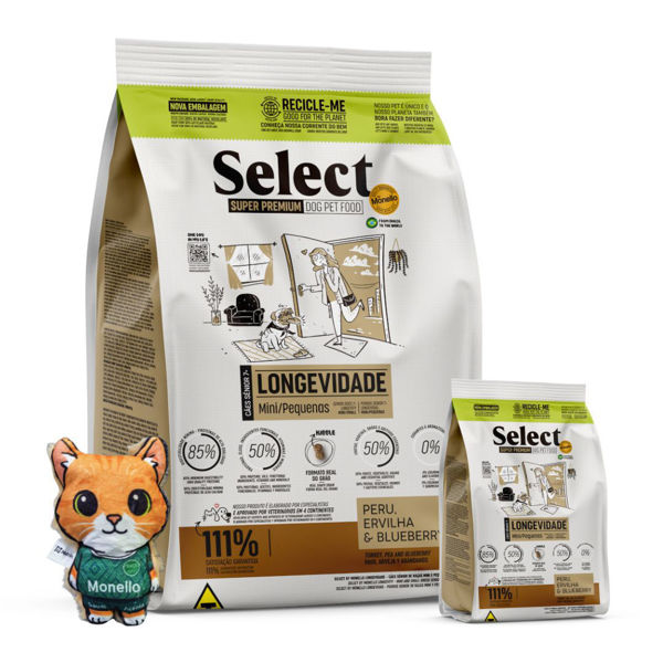 Imagen de Alimento SELECT BY MONELLO Perro Senior Raza Mini y Pequeña 7 kg + Regalo