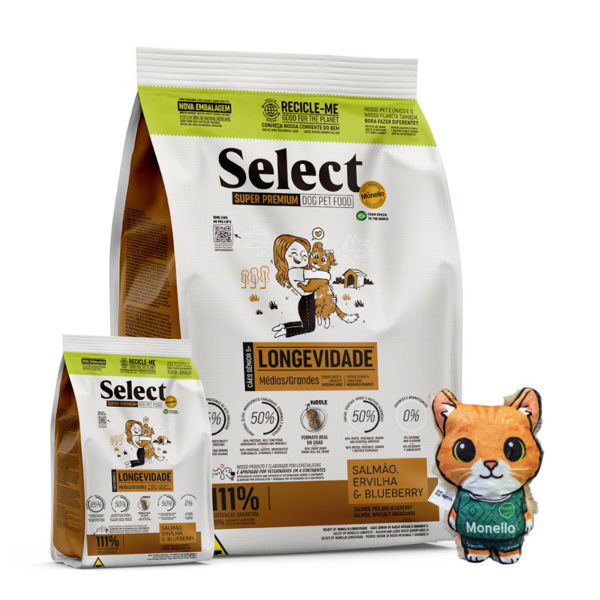 Imagen de Alimento SELECT BY MONELLO Perro Senior Raza Mediana y Grande 7 kg + Regalo