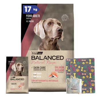 Imagen de Alimento VITALCAN Perro BALANCED Adulto Salmón 15 + 2 kg + Regalo