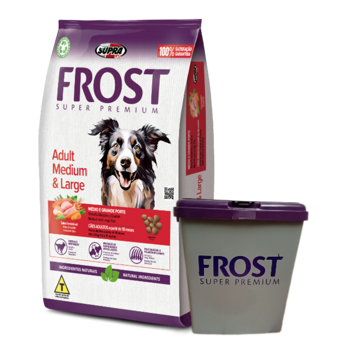 Imagen de Alimento FROST Perro Adulto Raza Mediana y Grande 15 + 2 kg + Regalo