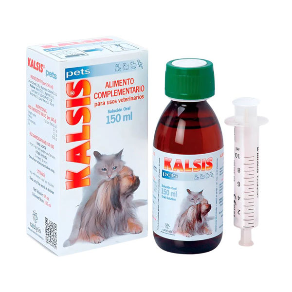 Imagen de Suplemento Alimentario KALSIS Pets Mineralización Ósea 150ml