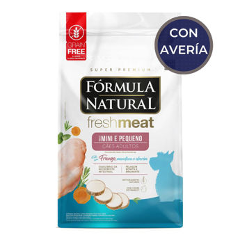 Imagen de Alimento FORMULA NATURAL Fresh Meat Perro Raza Pequeña 2.5KG / Avería