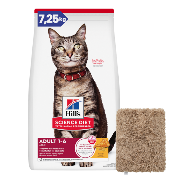 Imagen de Alimento HILLS Gato Adulto Optimal Care Original 7,25 kg + Regalo