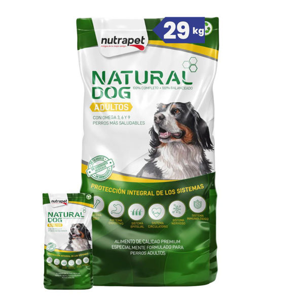 Imagen de Alimento NATURAL DOG Perro Adulto 22 + 7  kg