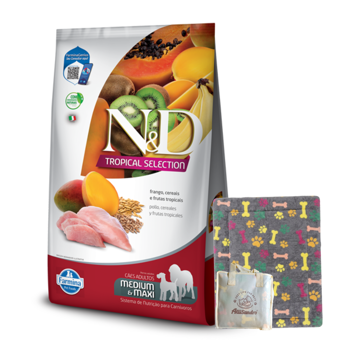 Imagen de Alimento NYD Perro Adulto Raza Mediana y Grande Pollo 12 Kg + Regalo