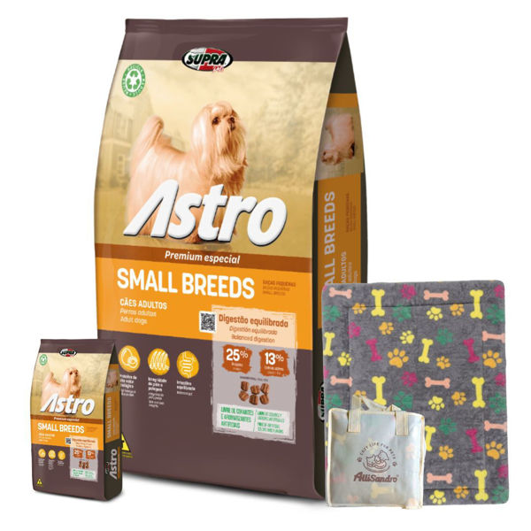 Imagen de Alimento ASTRO Perro Adulto Raza Pequeña Small Breeds 14.9 kg + Regalo
