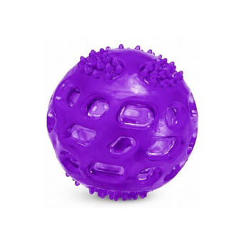 Imagen de Juguete Para Perro PEPITO Pelota Tpr Violeta 6 cm