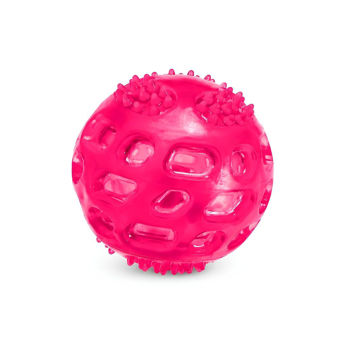 Imagen de Juguete Para Perro PEPITO Pelota Tpr Rosada 6 cm