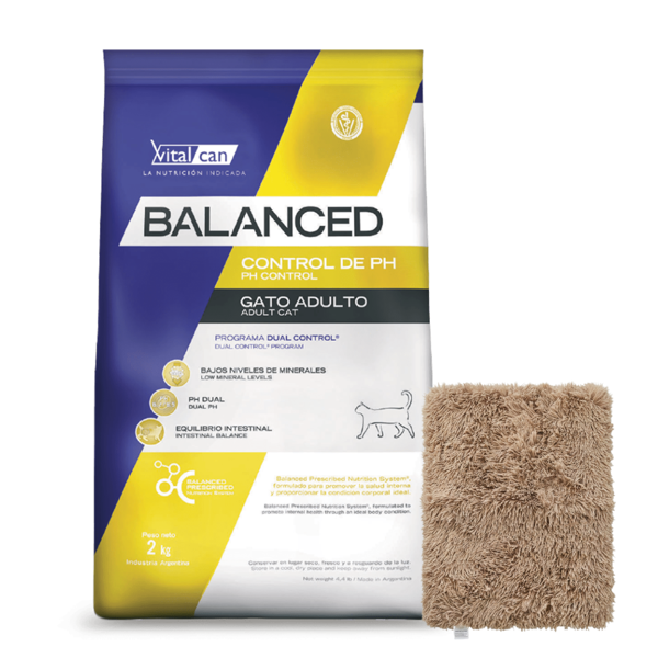 Imagen de Alimento VITALCAN BALANCED Gato Adulto Control de PH 7,5 kg + Regalo