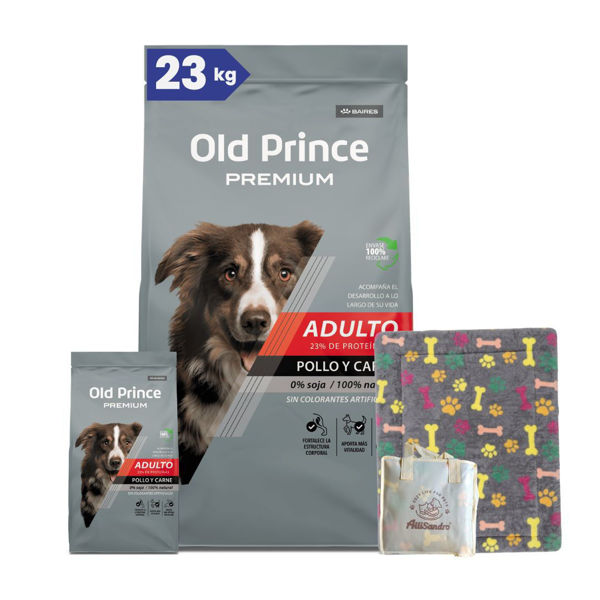 Imagen de Alimento OLD PRINCE Premium Perro Adulto 23 + 3 Kg + Regalo